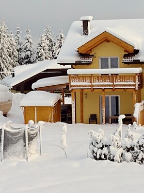 House | Exterior - Villa With Terrace, Sauna Near the Border Triangle (Arnoldstein)