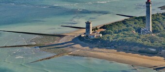 A 800 m de la playa, casa para 4 con terraza