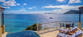 Endless Caribbean Views from a Luxury Villa Near Kayak & Dive Spots | 2 Units