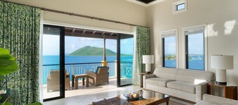 Divine Hillside Villa with Endless Caribbean Views & Sailboat Charters