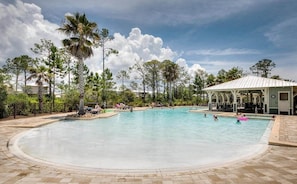 Una piscina climatizada