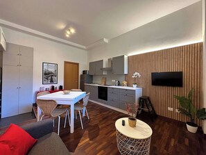 Apartamento, 1 habitación | Zona de estar