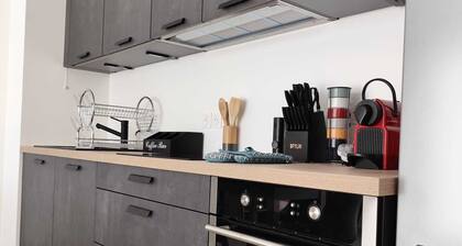 Charming new T2, terrace & garden, between Lake Geneva and the mountains