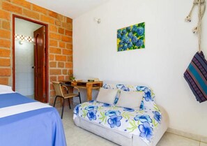 Kamer, 1 slaapkamer, roken, terras | 1 slaapkamer