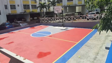 Apartment, 3 Schlafzimmer, barrierefrei, Poolblick | Sportplatz
