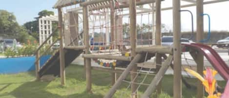 Apartment, 3 Bedrooms, Accessible, Pool View | Children’s area