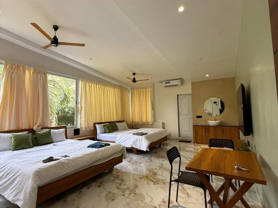 Deluxe Double Room, Garden View