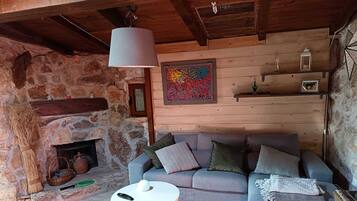 Villa, patio, vue jardin | Coin séjour
