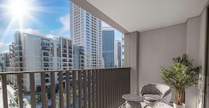 Appartement, balcon, vue sur la cour intérieure | Balcon