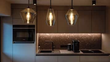 Kühlschrank, Ofen, Herdplatte, Geschirrspüler