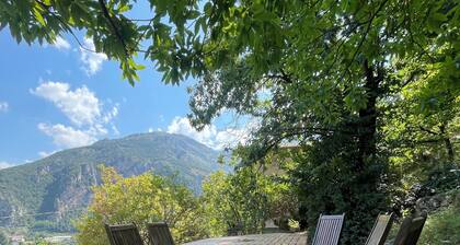 Villa in bloom: family home, veranda and garden