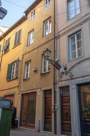 Detalhe da fachada
