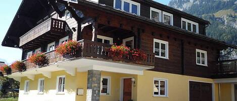 Fassade der Unterkunft