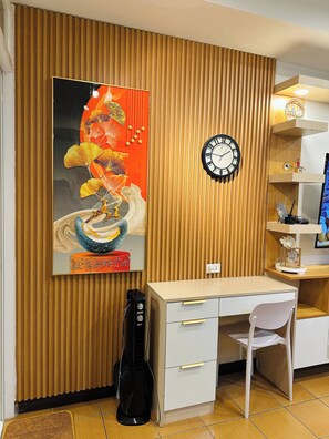 Maison, 1 chambre, vue sur la ville | Intérieur