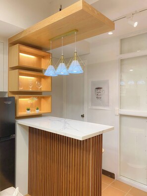 Maison, 1 chambre, vue sur la ville | Intérieur