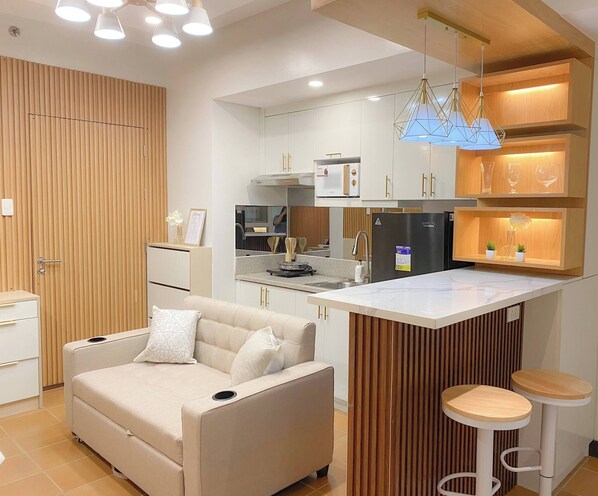 Maison, 1 chambre, vue ville | Intérieur