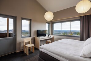 Schreibtisch, laptopgeeigneter Arbeitsplatz, kostenloses WLAN