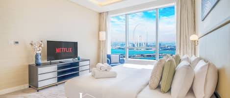 Apartment, Sea View | Iron/ironing board, free WiFi