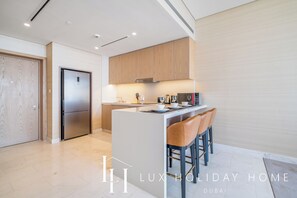 Apartment, Sea View | Private kitchen