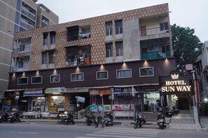 Façana frontal de l'allotjament
