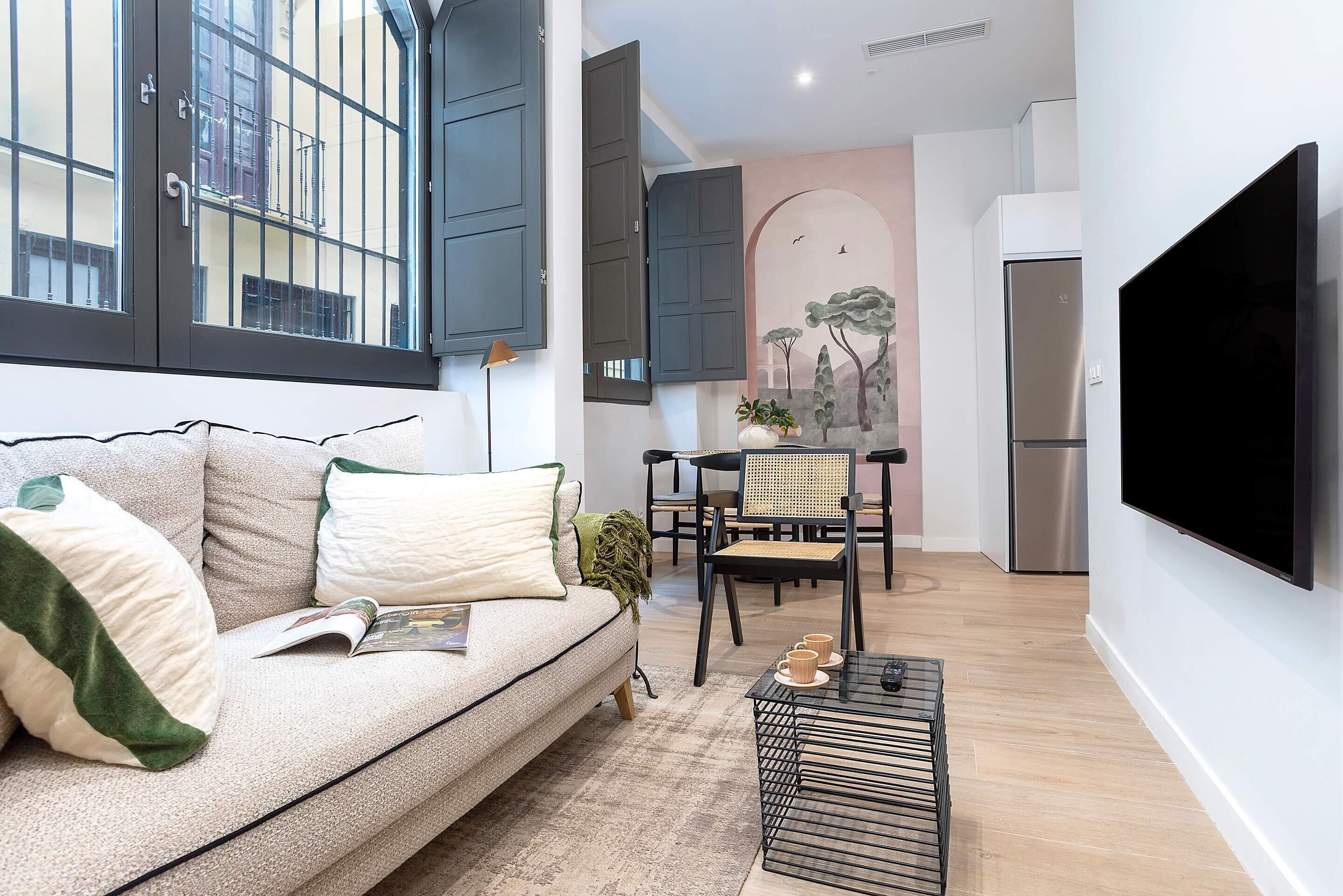 Apartment (2 Bedrooms) | Living area