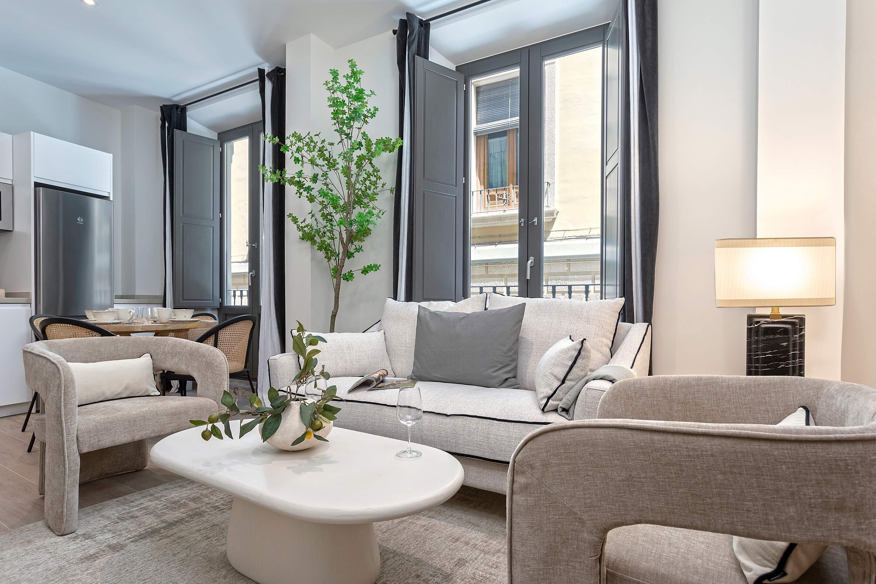 Apartment (2 Bedrooms) | Living area