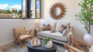 Apartamento (2 Bedrooms) | Zona de estar