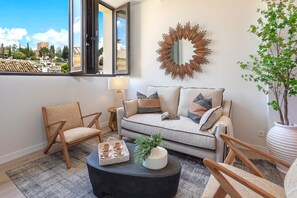 Apartamento (2 Bedrooms) | Zona de estar