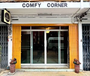 Fachada de la propiedad