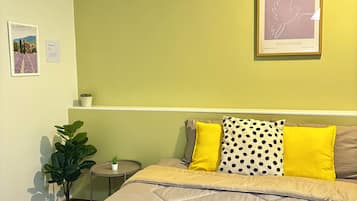 1 chambre, Wi-Fi, draps fournis