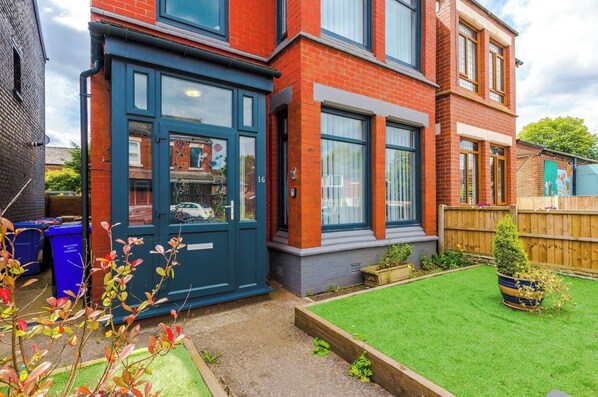 Fassade der Unterkunft