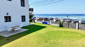 House, 2 Bedrooms, Balcony, Ocean View | Outdoor dining - Beachfront Bliss in Nikiti, Spacious 2 Story Villa With Stunning Sea Views (Sithonia)