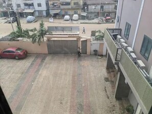 منظر من الجو على ارتفاع عالٍ
