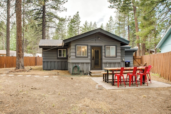Work & Play! Lake Tahoe Cabin 5 Mi To Heavenly Mtn - Lake Tahoe