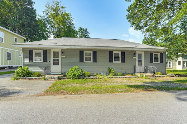 1 Mi To Dtwn Saratoga Springs: Cozy Duplex Apt! - Saratoga, NY