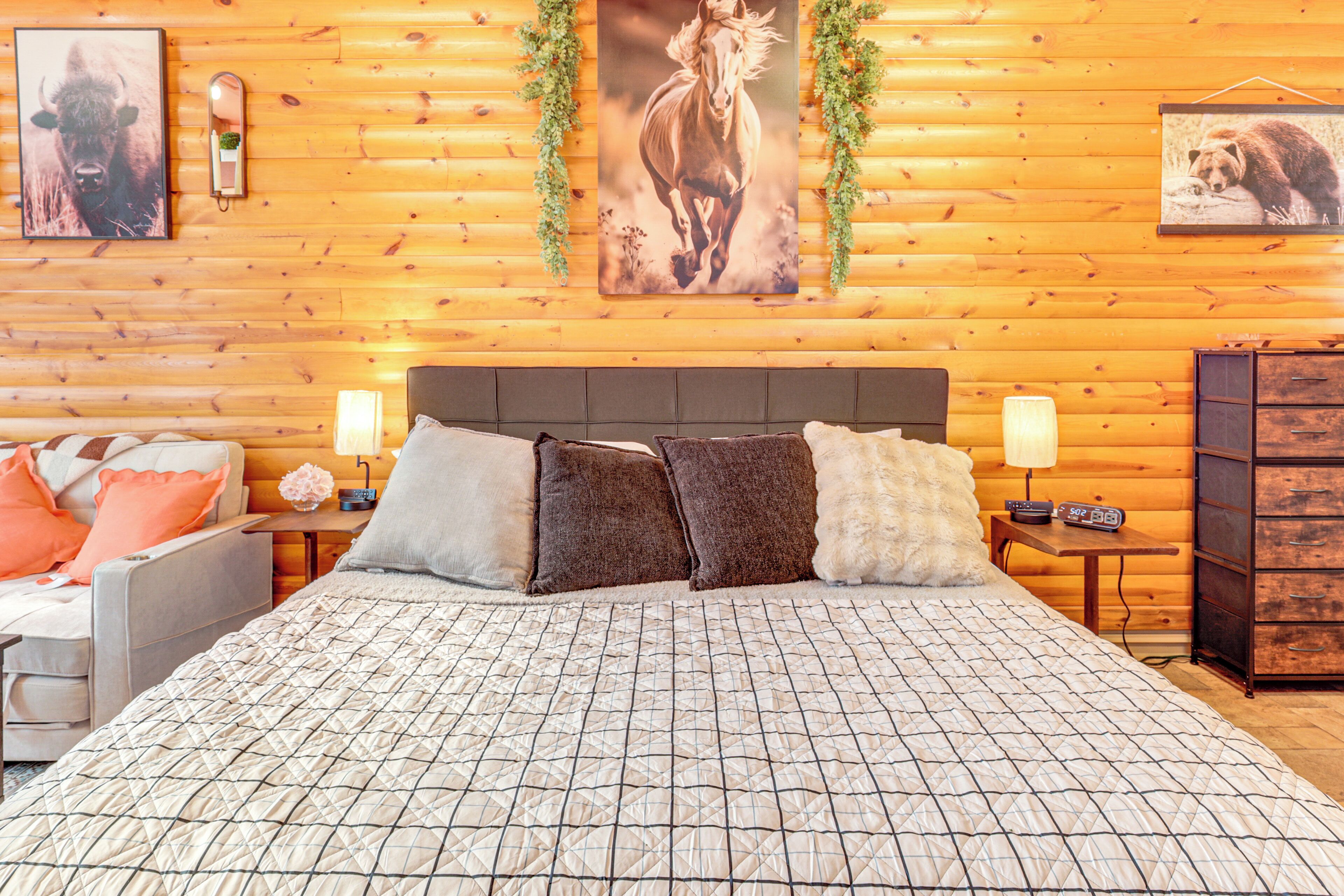 شقة (0 Bedroom) | المنشأة من الداخل