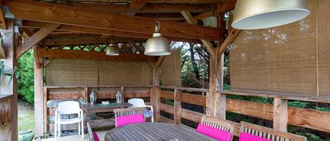 Opções para refeição ao ar livre