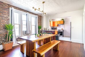 Casa superluxo, 2 quartos, para não fumantes | Sala de jantar