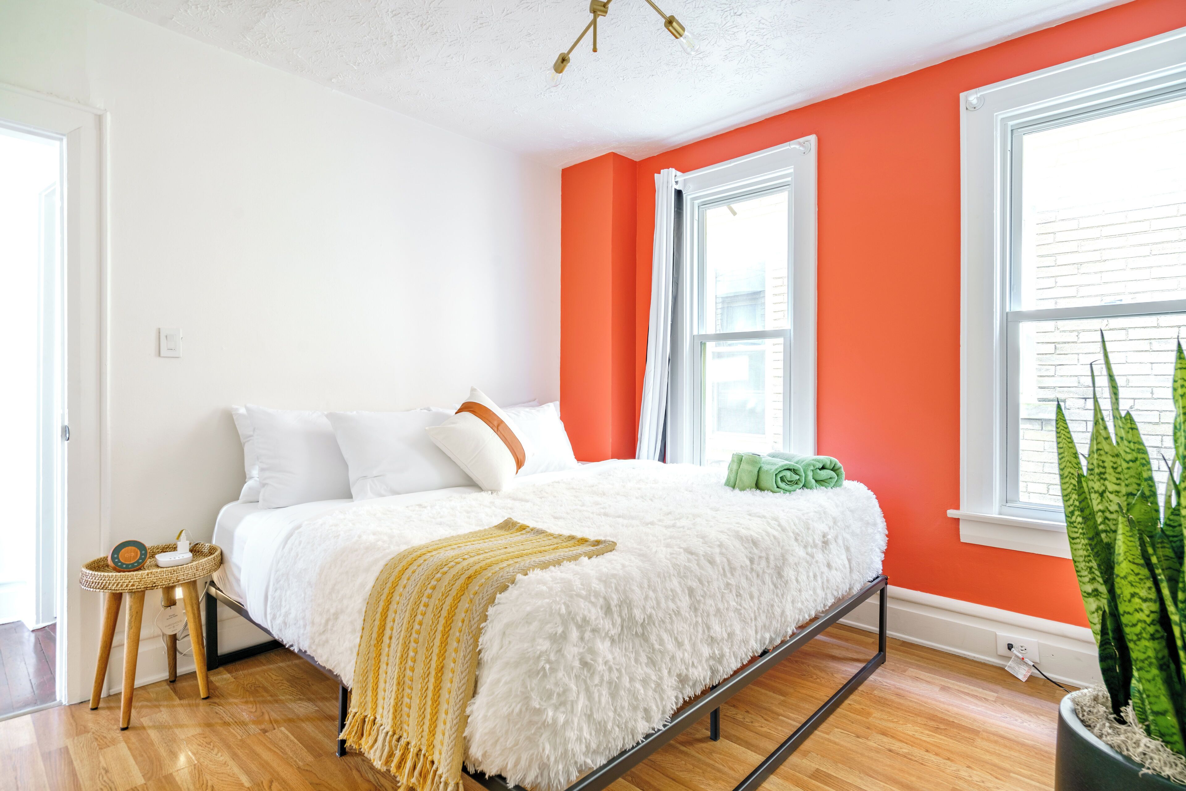 Lakens van Egyptisch katoen, luxe beddengoed