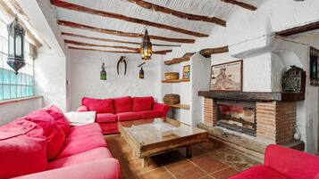 TV, fireplace, DVD player, ping pong