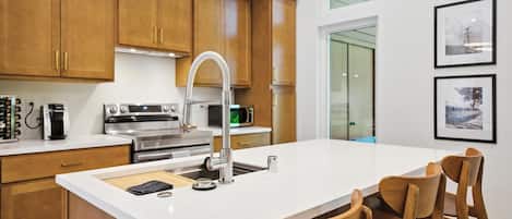 타운홈, 침실 2개 | 전용 주방 | 냉장고, 오븐, 커피/티 메이커, 토스터