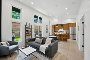 Townhome, 2 Bedrooms | Living area | Smart TV, streaming services