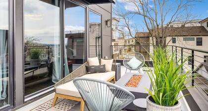 Glamour on the Rocks - Fashion Haus - Couture Murals & Rooftop Views