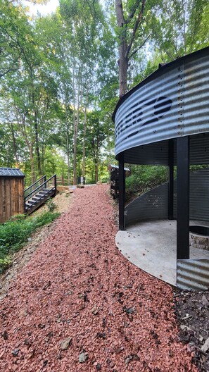 Overnattingsstedets uteområder