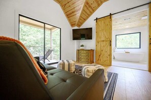 TV, fireplace, video games, offices