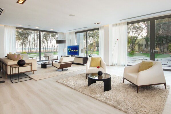 Villa, Sea View | Living room
