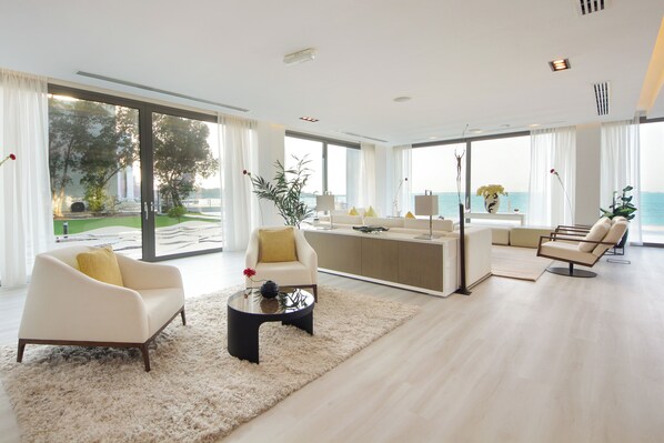 Villa, vue mer | Salle de séjour