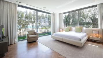 Villa, Sea View | Ruang kerja komputer riba, seterika/papan seterika, Wi-fi percuma
