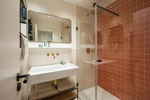 Shower, hair dryer