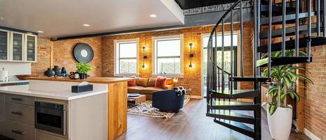 TV, stereo, offices